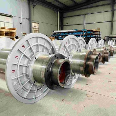 Steel Aluminum Warp Beam In Loom Textile Machinery Loom Beam